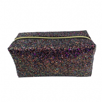 Glitter pencil bag