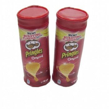 Cylindrical pencil case（pringles）