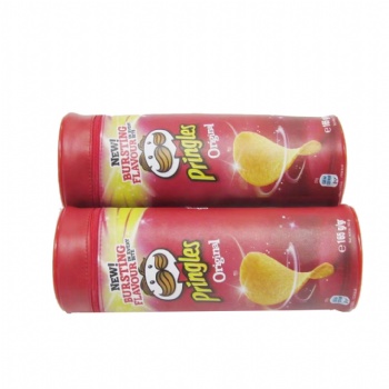 Cylindrical pencil case（pringles）