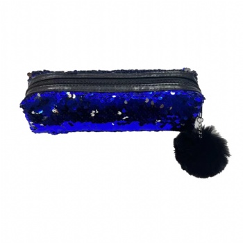 Glitter makeup bag