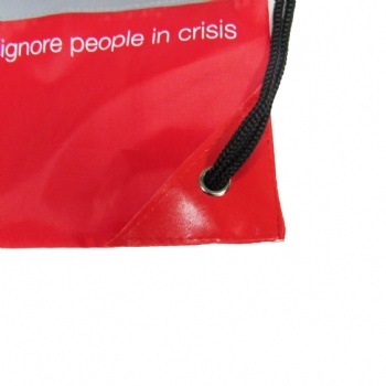 Red Cross drawstring bag