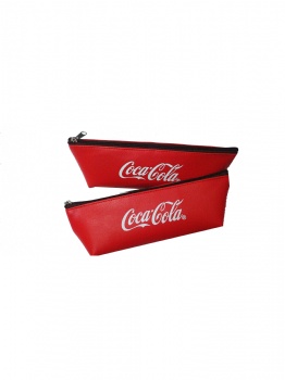 Coca-Cola PU pencil bag