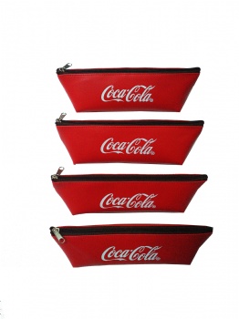 Coca-Cola PU pencil bag