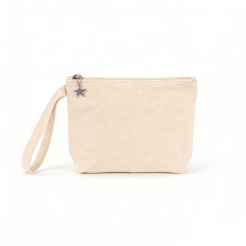 12oz Heavy Duty Canvas Tool Pouch Manufacturer | Unbleached Utility Bag with Star Zipper
