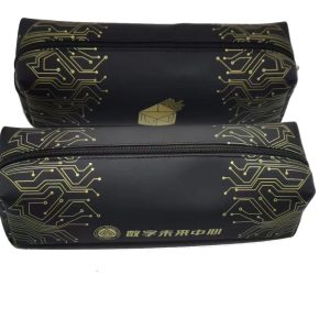 Black PU Pencil Case 3