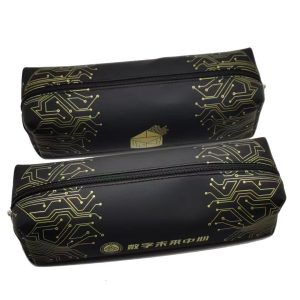Black PU Pencil Case 4