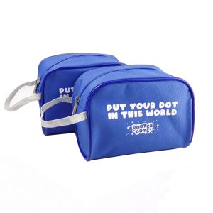 Blue 600D Oxford Makeup Bag 2