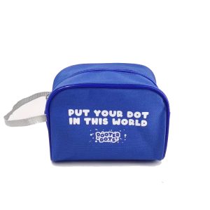 Blue 600D Oxford Makeup Bag 4