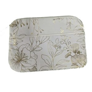 Bronzed Canvas Makeup Bag 2
