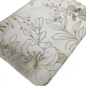Bronzed Canvas Makeup Bag 4