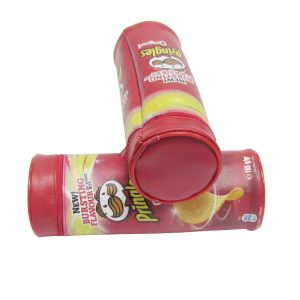 Cylindrical PU Pencil Case 3