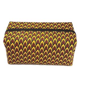 Gold Droplet PU Makeup Bag 2