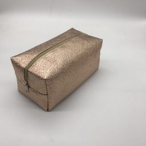 Gold-embossed octagonal PU bag2