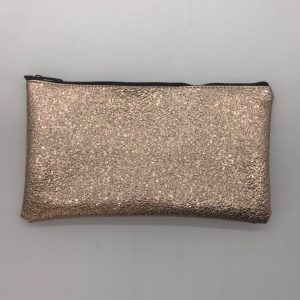 Hot Stamping PU Flat Pencil Bag1