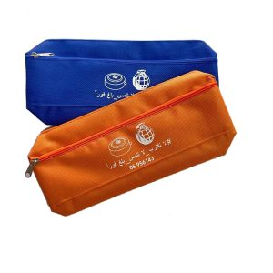 Oxford Fabric Double Zip Pencil Case (LMAC) 1