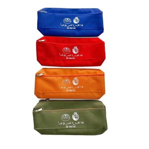 Oxford Fabric Double Zip Pencil Case (LMAC) 4