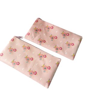 Floral PU Pencil Bag3