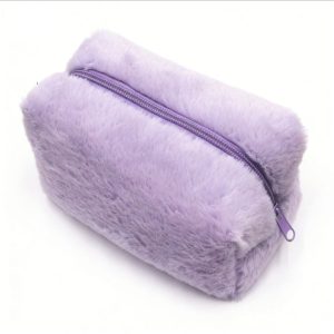 Pastel Plush Cosmetic Pouch 1