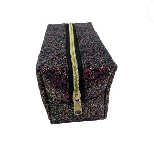Rainbow Glitter Octagon Pencil Case2