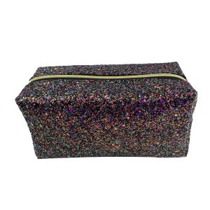 Rainbow Glitter Octagon Pencil Case5