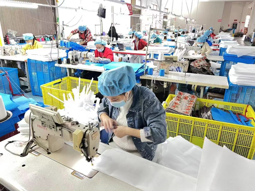 Custom bag factory workshop in China - verifying reliable manufacturer